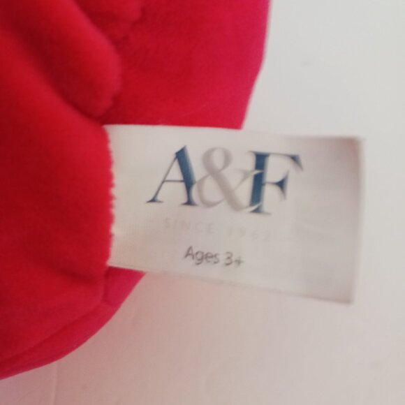 A&F Red Panda Plush with Back Pocket Stuffed Animal Toy 9" Tall - Picture 7 of 8